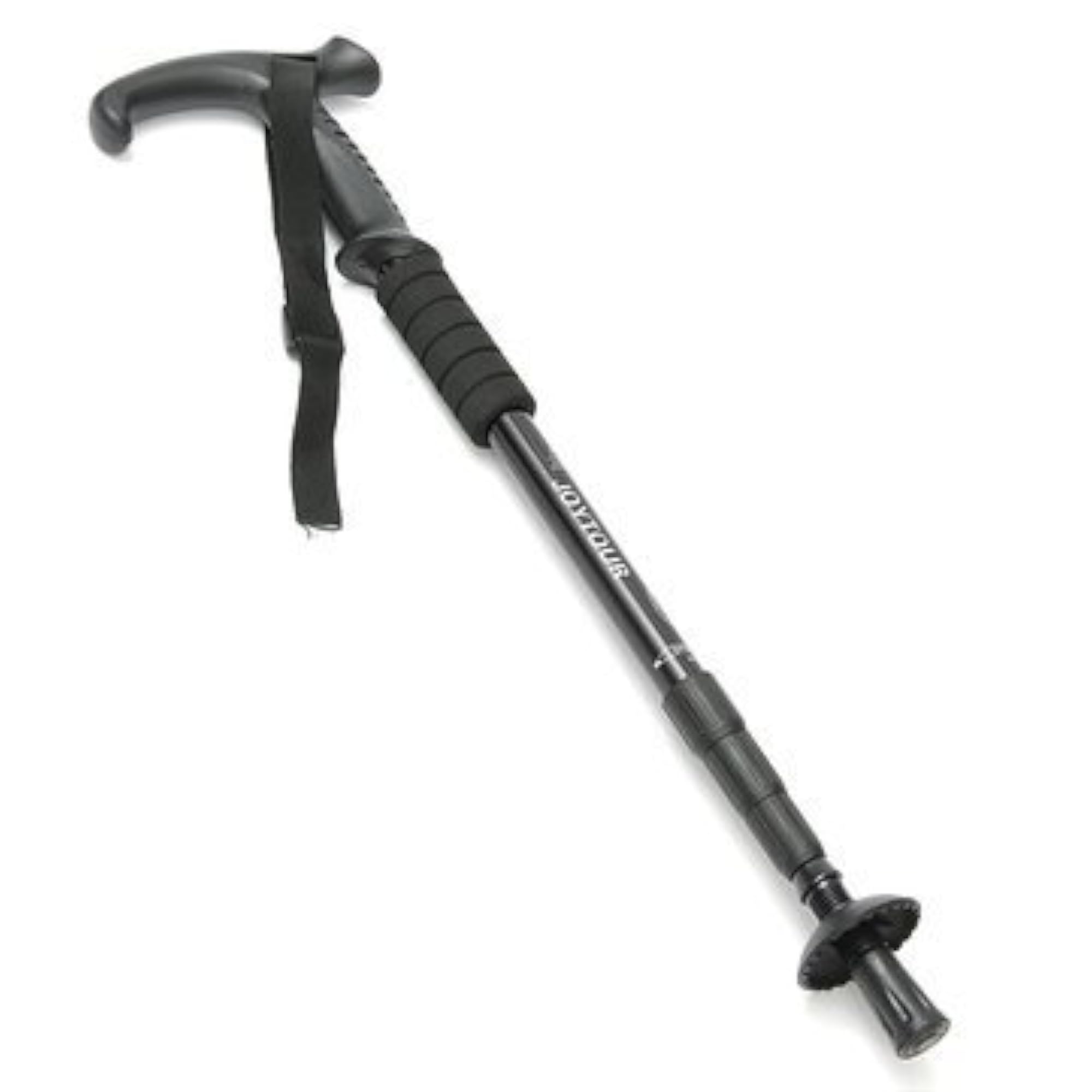 4-Section Hiking Walking Climbing Sticks, Adjustable Cane